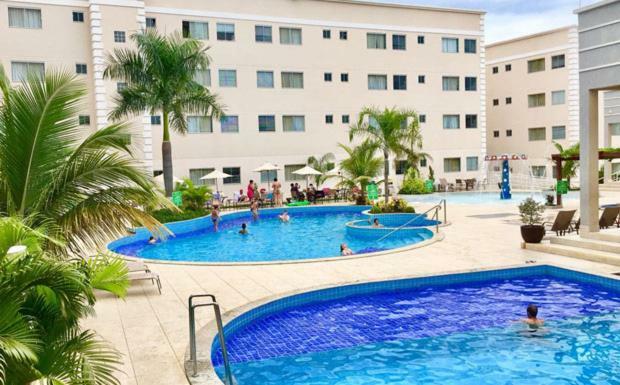 Encontro Das Aguas Caldas - Cortesia Ingressos Da Rede Wam Opcoes Water Park, Nautico E Clube Prive Калдас-Новас Экстерьер фото