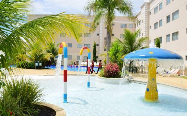 Encontro Das Aguas Caldas - Cortesia Ingressos Da Rede Wam Opcoes Water Park, Nautico E Clube Prive Калдас-Новас Экстерьер фото